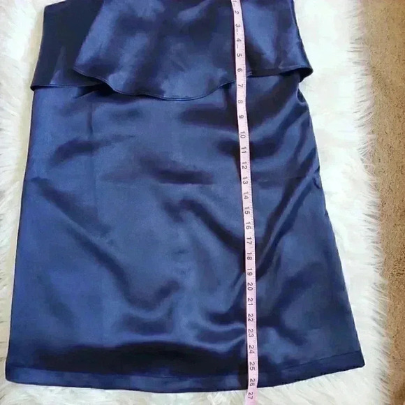 Urban Outfitters kimchi navy satin mini dress size medium NWT - Picture 10 of 13